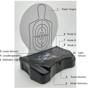 Laser-Trockenfeuer-Ziel-Praxisystem-Laser-Schießtraining-Kit